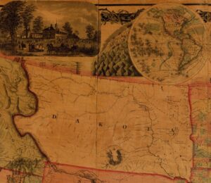 Dakota Territory close-up 1861