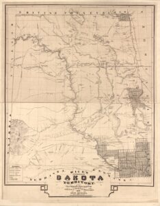 Dakota Territory map 1872 by Sturnegk