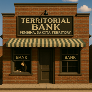 Territorial Bank, Pembina, Dakota Territory