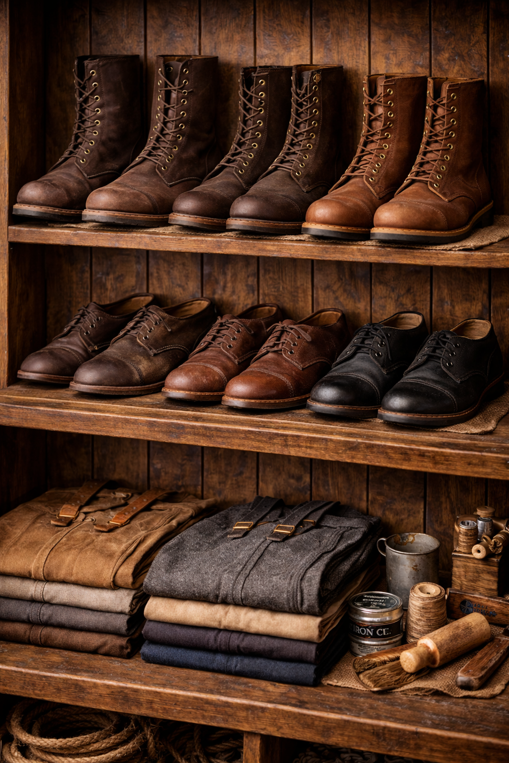 Boots and shoes for sale