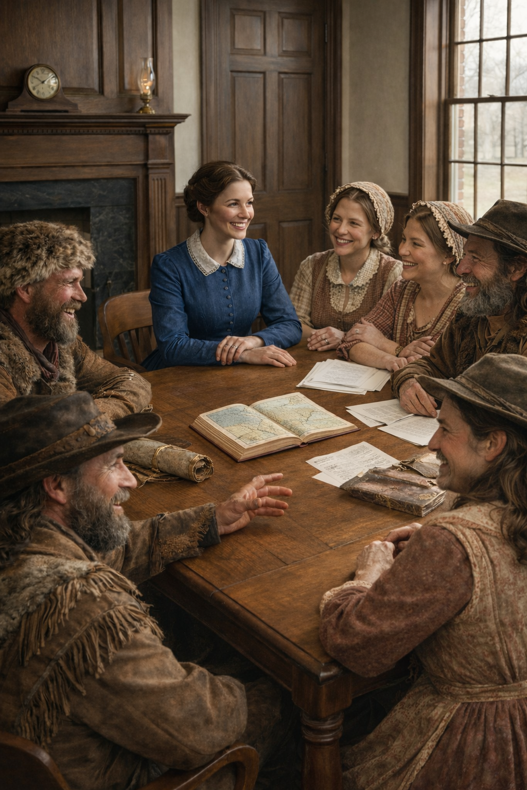 A land deal meeting at the Territorial Bank in Pembina