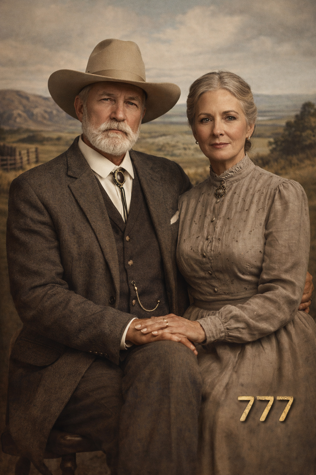 S.K. Clause and Sandra Clause, owners of the Triple Seven Ranch